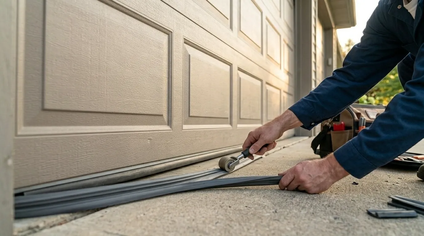 Garage door service call in Southaven, MS